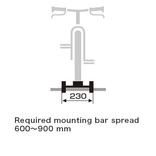 Inno INA389 Tire Hold Roof Top Bike Carrier Rack. Sun And Snow NZ